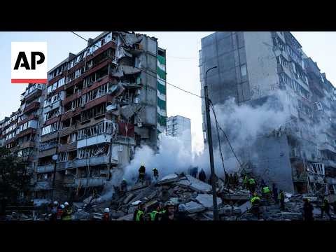 At least 1 killed and 33 injured in Kyiv in latest Russian attack on Ukraine