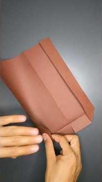 Easy construction paper envelope