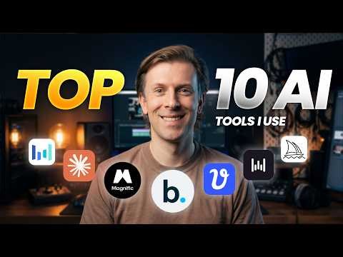 TOP 10 AI Tools That I ACTUALLY Use for Presentations!
