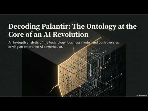 [온톨로지 기반 AI, 지식 그래프,그리고 팔란티어 패러다임에대한 심층 전략 보고서