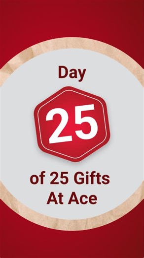 It's the last day of our 25 days of gifting! Hint for today's gift: This present will really help them pump up your day. | Ace Hardware