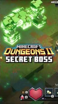 SECRET Boss Found in Minecraft Dungeons 2! 👀