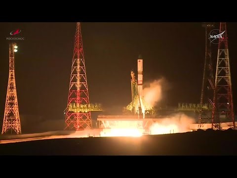Blastoff! Russia launches Soyuz cargo spacecraft to the International Space Station