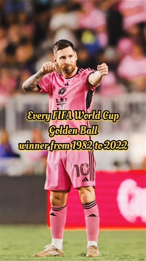 🏆 Every FIFA World Cup Golden Ball Winner (1982–2022) ⚽ | FIFA World Cup Awards