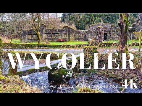 Walk The Most Beautiful English Village In Wycoller Country Park | 4K