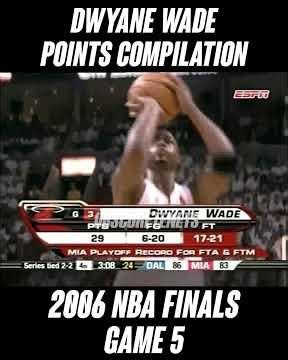 Dwyane Wade Points Compilation: 2006 NBA Finals-Game 5 #shorts #dwyanewade #nba #jamesharden #patbev