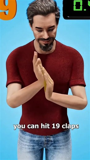How To Clap 19 Times Per second🧐 #shorts #tricks #clap