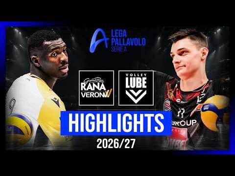 Verona vs. Lube - Highlights | SuperLega 26/27 - Matchday 1