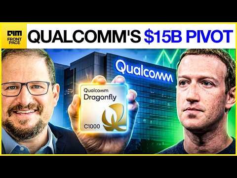 BREAKING: Qualcomm Bets $15 Billion on AI Data Centers as Meta Joins the C1000 Chip