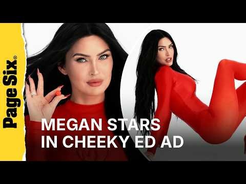 Megan Fox sizzles in skin-tight jumpsuit for cheeky erectile dysfunction ad