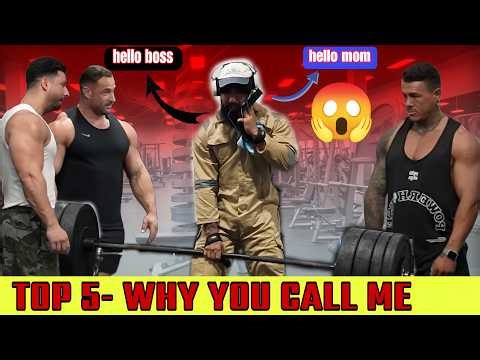 TOP 5 Why you call me//Anatoly gym prank 