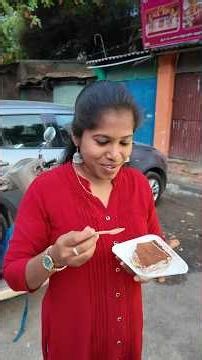 Viral Cake Testing 😍🍰 First Time Try! டேஸ்ட் எப்படி இருந்துச்சு? 🤤 #shorts #dessert #foodvlog