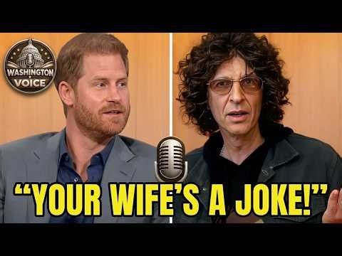HOWARD STERN MOCKS PRINCE HARRY IN A SHOCKING LIVE TV CONFRONTATION
