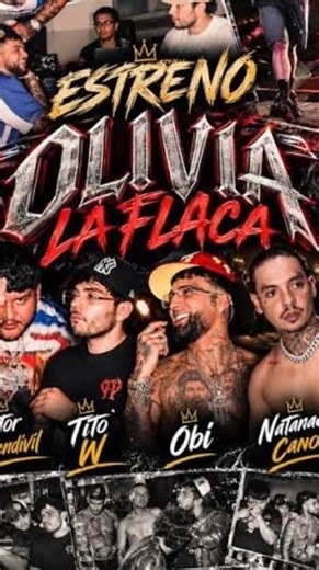 OLIVIA LA FLAKA - Natanael Cano x Tito Double P x Victor Mendivil x Ovi (Letra / English Lyrics)