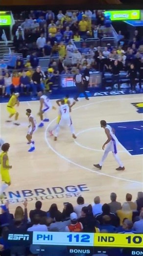 LeBron got absolutely cooked by Nembhard #NBA