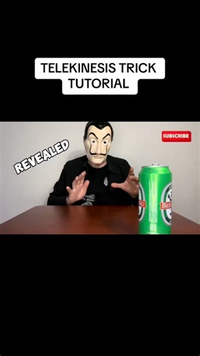 Wow! Telekinesis trick revealed 😉🪄 #magic #magician #tricks #magictricks #foryou #fblifestyle #trend #trending #telekinesis | The Mask Magic Tricks Revealed