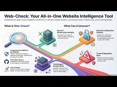 (Podcast) Welcome to the world of Web-Check, OSINT tool for analysing any website