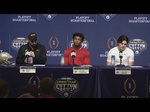 Ohio State postgame interviews: Ryan Day, Julian Sayin, Caleb Downs | Cotton Bowl