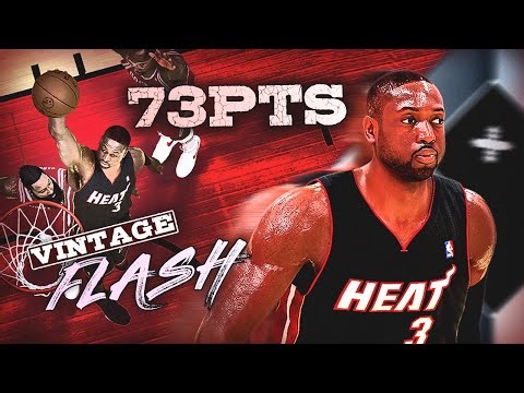 Vintage Flash Dwyane Wade Goes Legendary 😳 73-Point Masterclass vs All-Time Rockets | NBA 2K25