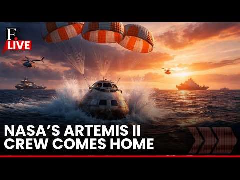 LIVE: Artemis II Crew Return & Recovery | Orion Splashdown | NASA's Moon Mission | N18G