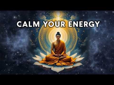 Buddha In Dhyana Mudra – Path To Inner Peace | Release Stress, Fear & Karma | Peaceful Music