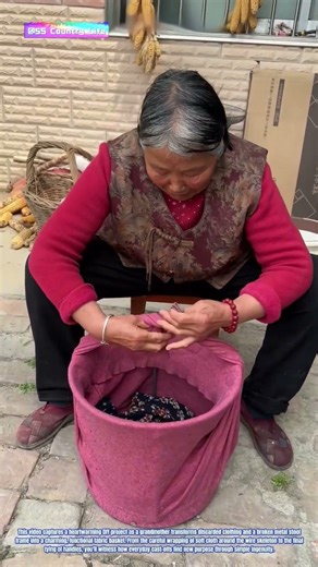 Waste to Wonder: How Upcycled Fabric and Frames Become Handy Storage Baskets