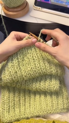 Easy Hand Knitting Brioche Stitch Scarf Tutorial for Beginners