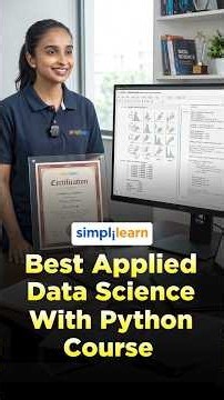Best Applied Data Science With Python Course in 2026 | Master Data Science | #Shorts | #Simplilearn