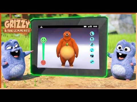 Household Avatar | Grizzy & the Lemmings | 30' Compilation | 🐻🐹 Cartoon for Kids