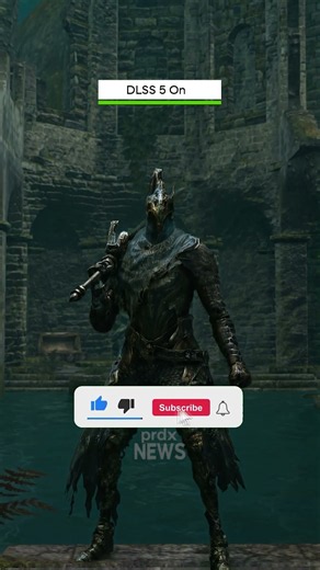 Dark Souls Remastered with DLSS 5 Off vs DLSS 5 On | DS1 | DLSS 5 #gaming #dlss5 #darksouls