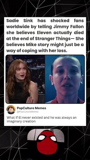 Sadie Sink Sparks Chaos Claiming Eleven Is Dead! #ST5 #strangerthings