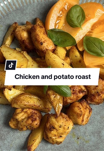 Chicken and Potato Roast Recipe — Tender Chicken Fillet & Crispy Potatoes