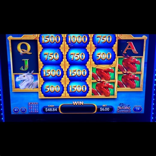 River Dragon Sapphire @FJslots956 @ Kickapoo Lucky Eagle Casino