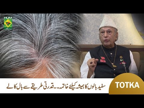 How to Reverse White Hair to Black Naturally | Dr. Hakeem Syed A.N. Askari | Beauty Tips | Masala TV