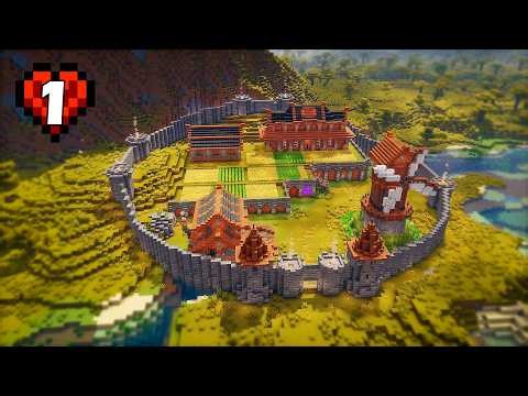 The Perfect Start to My First Minecraft Hardcore World