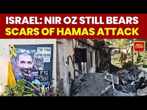 Israel Hamas War: Nir Oz Still Bears Scars Of Hamas Attack On October 7, 2023 | Gaza | Netanyahu