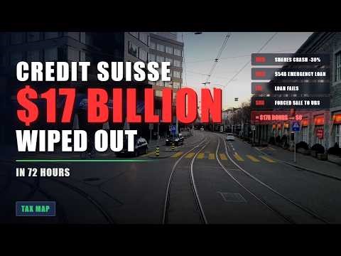 Credit Suisse Wiped Out $17 Billion in 72 Hours — Your Savings Could Be Next