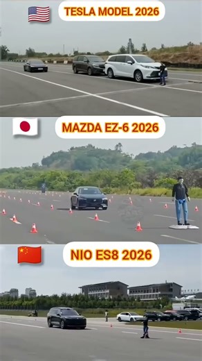 AEB Test 2026: Tesla vs Mazda vs NIO – SHOCKING RESULTS