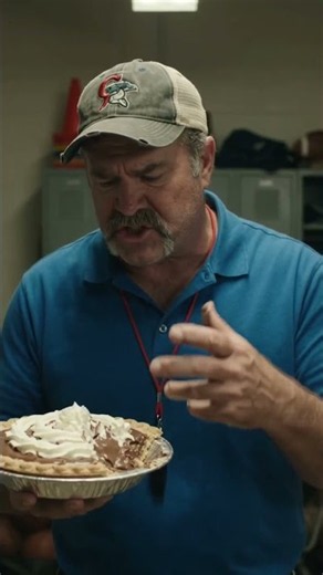 This Coach is Losing It Over a Chocolate Pie