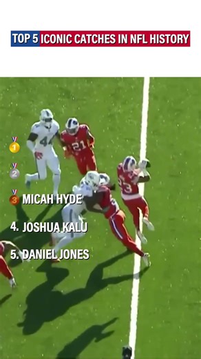 TOP 5 Most Iconic Catches in NFL History