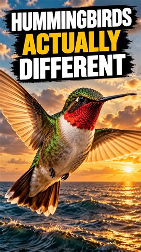 Hummingbirds Can Fly 18 Hours Nonstop