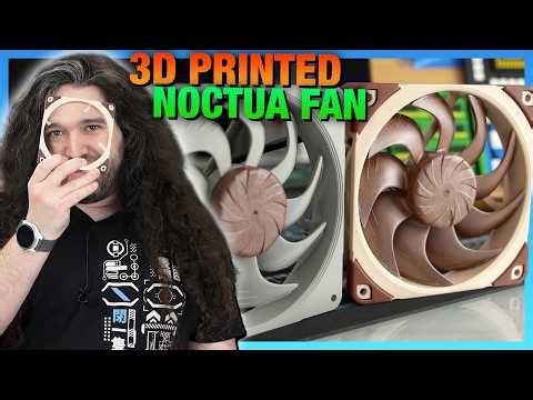 Breaking the Rules: We 3D Printed a Noctua Computer Fan