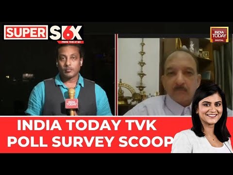 TVK Internal Survey Claims 30% Vote Share In 2026 TN Polls; DMK Leads But Seats Drop | India Today