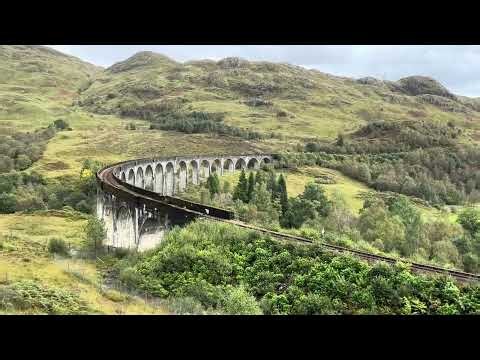 The real Hogwarts Express of Harry Potter: Glenfinnan Viaduct.