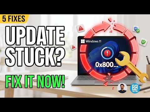 How to Fix Windows 11 Update Errors & Stuck Update Loops (2026)