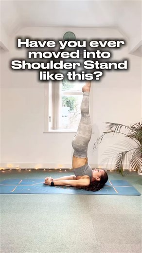 #yogaathome #yoga #shoulderstand #yogatransitions #yogapose #yogasequence #yogainspiration