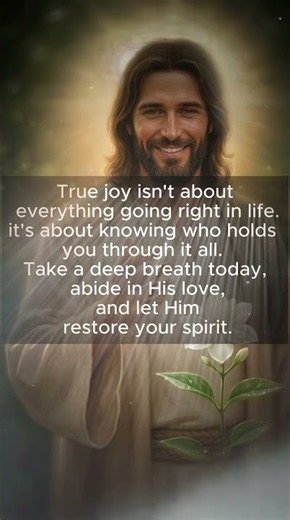 The Joy Jesus Wants You to Have ✨dailyscripture #encouragement #dailyencouragement #faithjourney
