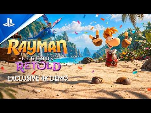 RAYMAN LEGENDS RETOLD Exclusive Gameplay Demo | Epic GIANT BOSS FIGHT 2.5D Side-Scroller Remake