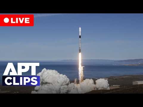 LIVE: SpaceX Falcon 9 Rideshare Mission CAS500-2 Lifts Off from Vandenberg | APT Clips