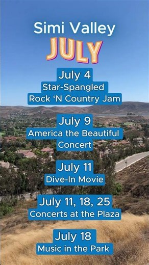 July Events in Simi Valley